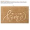 Gardenised Heavy Duty Coco Coir Doormat Non Slip PVC Baking Embossed Welcome Design Natural Coconut Fiber Floor Mat for Front Door Porch Patio Entryway Garage Mudroom & Outdoor Use 18x30"